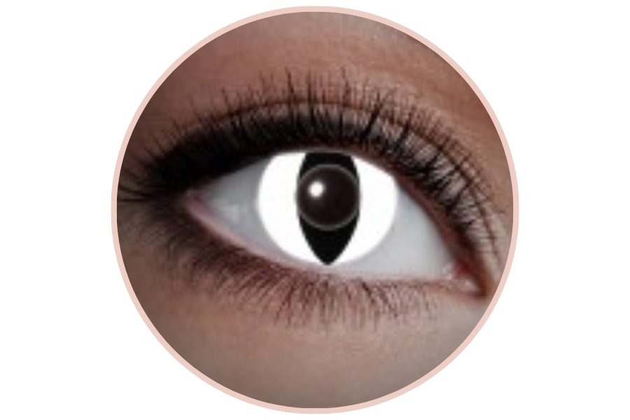 Mystery Lens 2 UV-Motiv-Monatslinsen Flash Black Cat - ohne Korrektur
